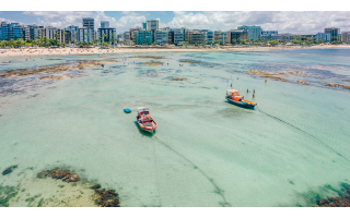Alagoas: um pedaço do céu entre coqueiros, falésias e mar de mil tons