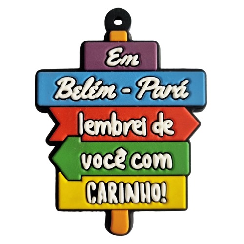 Chaveiro Belém Lembrei de Você
