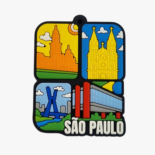 Chaveiro Pontos Turísticos - SP