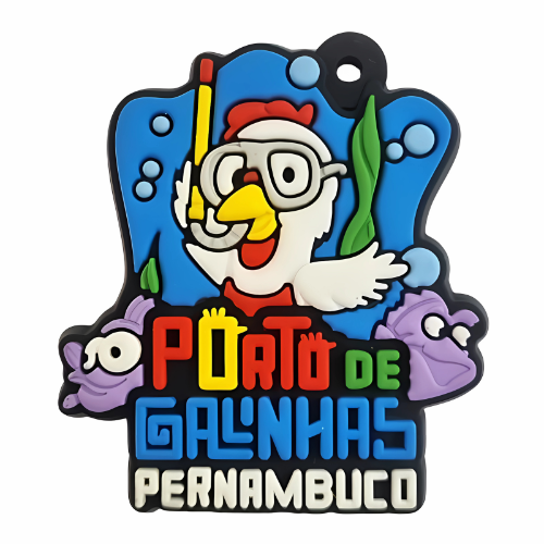 Chaveiro Porto de Galinhas - Mergulhador