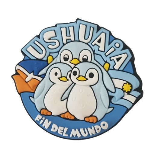 Ímã Ushuaia Família Pinguim