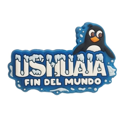 Ímã Ushuaia Pinguim Neve