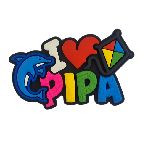 Ímã Eu Amo Pipa