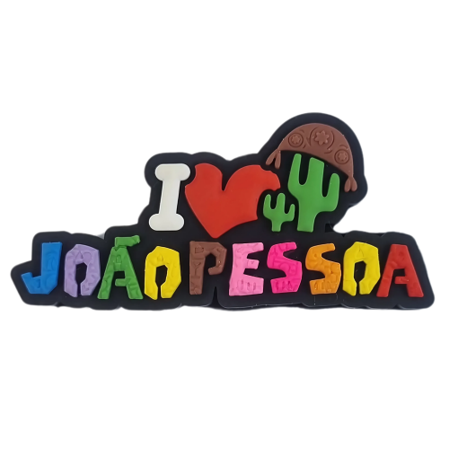 Ímã Eu Amo João Pessoa