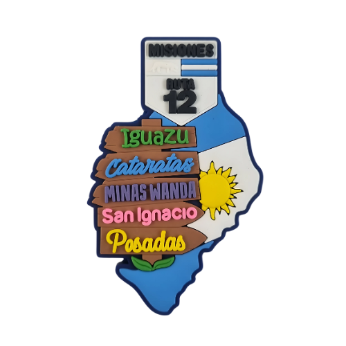 Ímã Argentina Misiones Placas