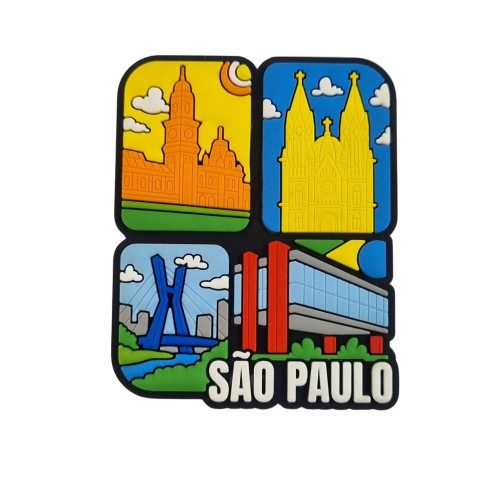 Ímã Pontos Turísticos - SP