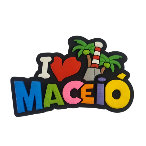Ímã Eu Amo Maceió