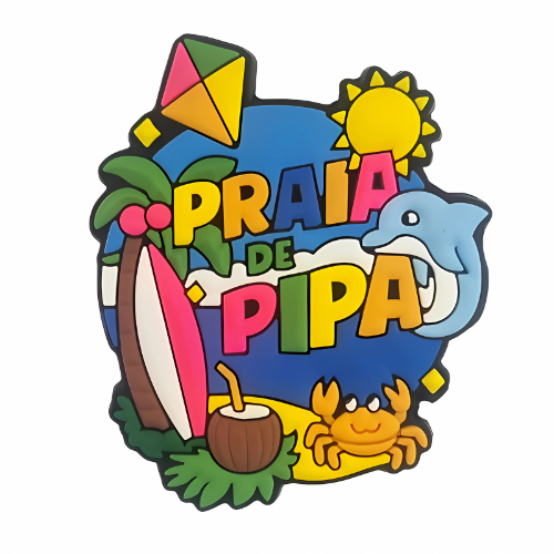 Ímã Praia de Pipa - Siri