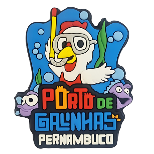 Ímã Porto de Galinhas - Mergulhador