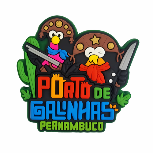 Ímã Porto de Galinhas - Cangaceiras