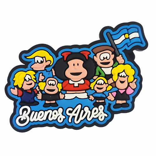 Ímã Argentina - Mafalda e Amigos