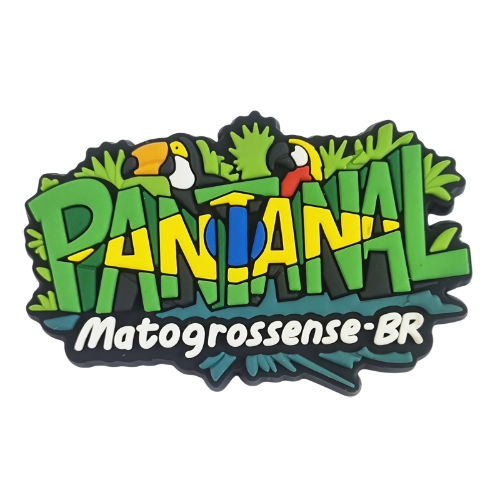 Ímã Pantanal - Arara e Tucano